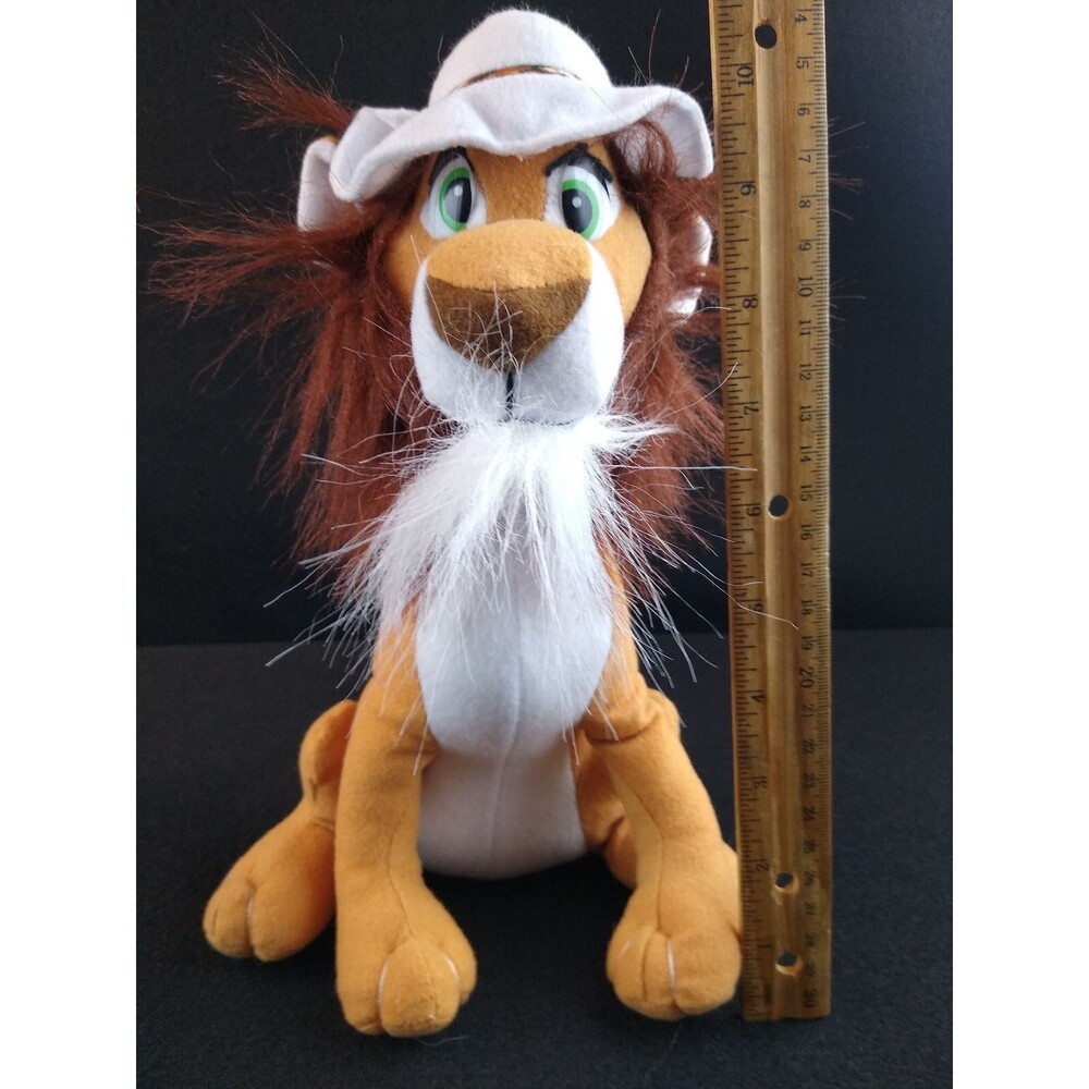 Acme Lion Plush Hat 1994 Stuffed Animal Vintage 10 inch Tall - Picture 9 of 9